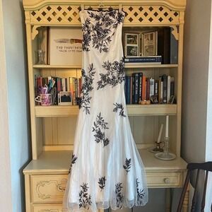Vintage Classy Beaded Old Money Formal Cocktail Dress